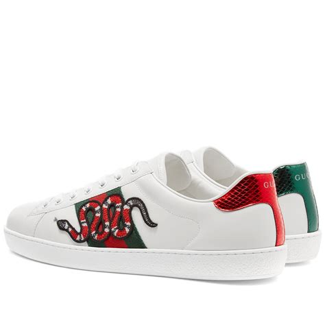 gucci new ace sneakers replica|gucci ace metallic snakeskin sneakers.